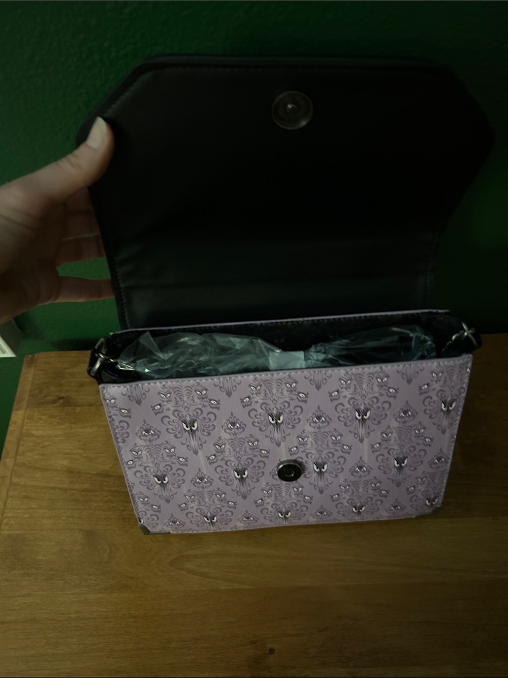 Disney LoungeFly Haunted Mansion Crossbody NWT - Picture 4 of 4